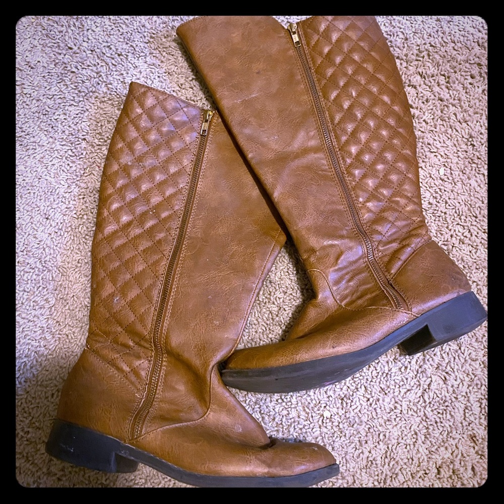 8.5 Wide Calf Riding Boots